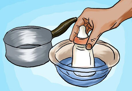 شیرمادر فریز شده را چگونه گرم کنیم؟